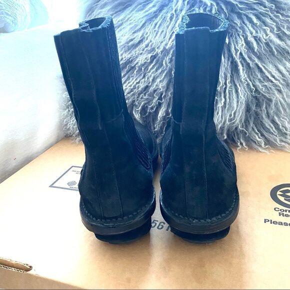 balenciaga stiv.t pelle s.gomma suede chelsea boot - Picture 5 of 8